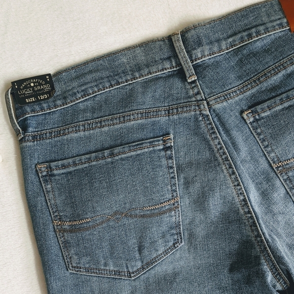 Lucky Brand Charlie Low Rise Skinny Ankle Jeans Stretch Denim Blue 12/31 NWT - Picture 11 of 16
